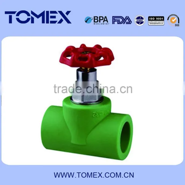 DN20 PPR Heavy Stop Valve For Water Piping Systems photo-5