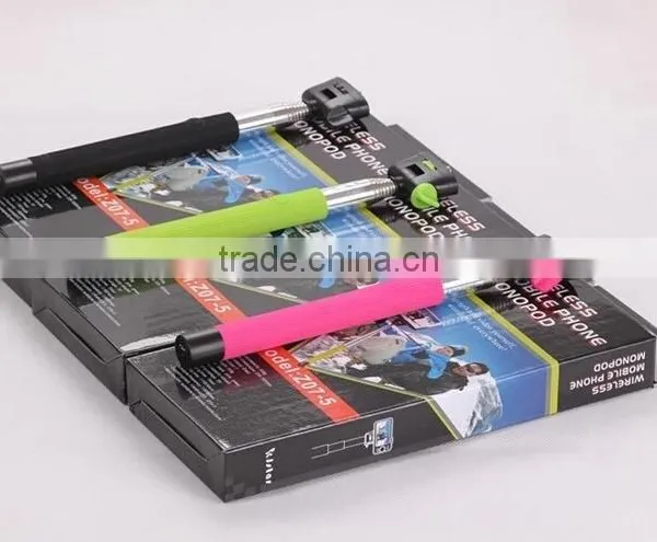 Bluetooth Selfie Stick With Shutter Button, Best Selling Wireless Monopod in 2015, Promotion Gift Bluetooth Monopod photo-4