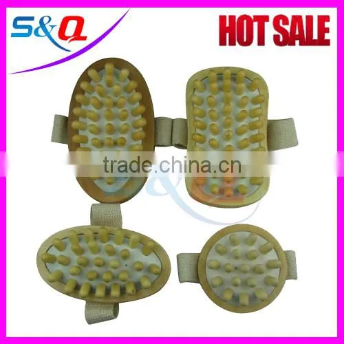 Home and Travel Wooden Massager Brush photo-5