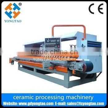 14 HEADS CERAMIC AND STONE EDGE POLISHING MACHINE