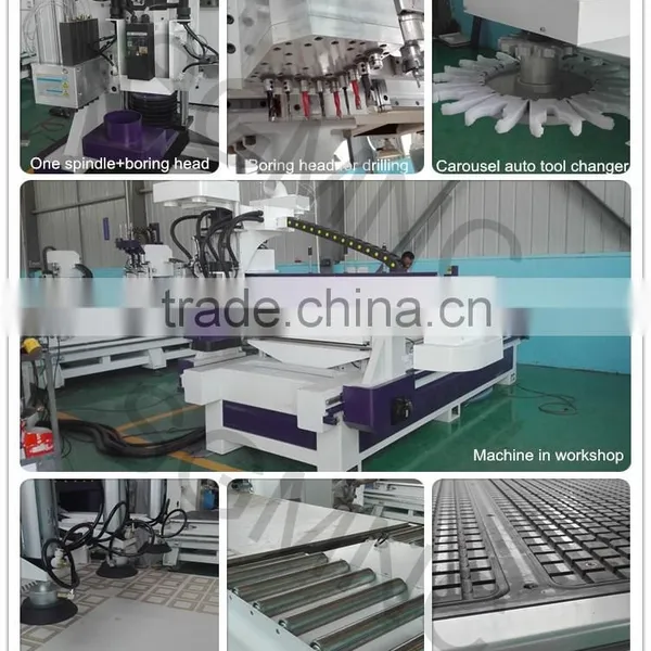 3D Woodworking Center With 8 Tools in Disc /Door Sculpture Wood Carving Cnc Router photo-4