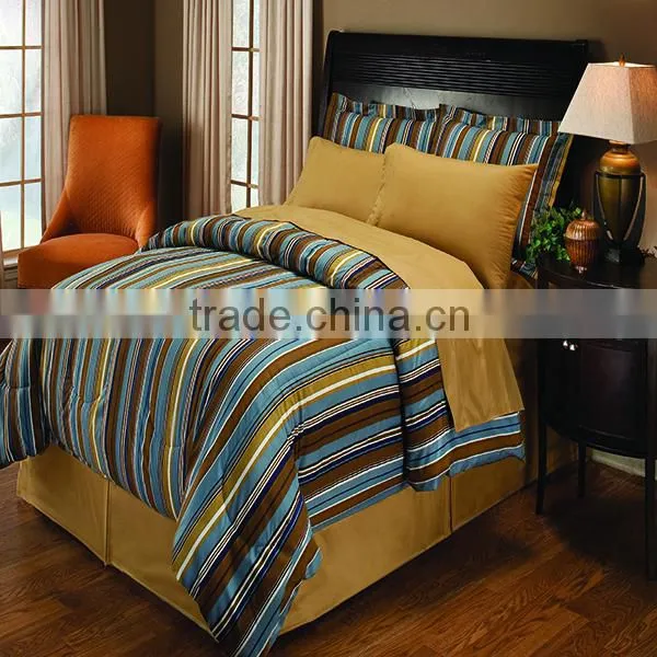 Queen Size Printed Polyester Comforter Set photo-3
