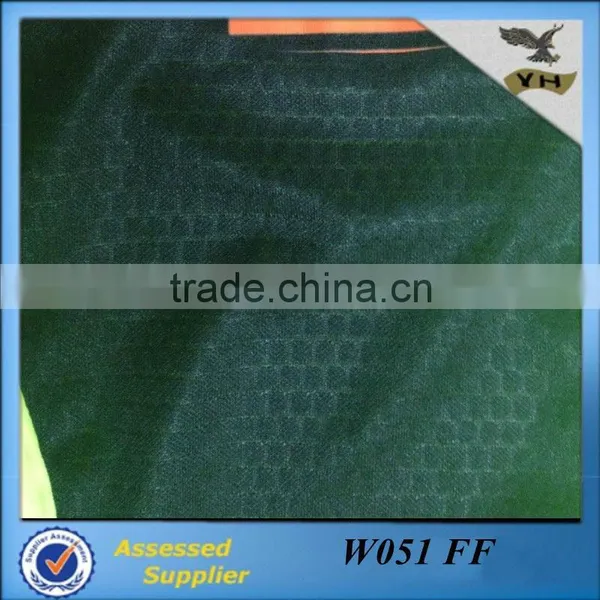 100%polyester Warp Knitting/tricot Brushed Textile Fabric for Sportswear(football Shirt)