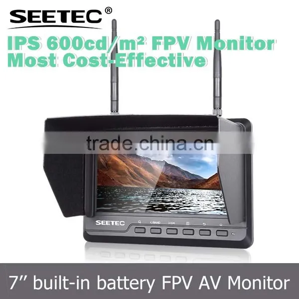 7 Inch Fpv Screen Built in 5.8g Wireless Receiver 32 Channels Dji Quadcopter Phantom Vision 2