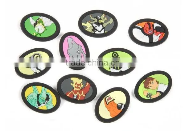 ben 10 rubber label