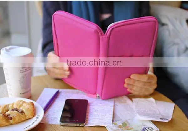 Durable Waterproof Travel Document Wallet Passport Holder Organizer photo-3
