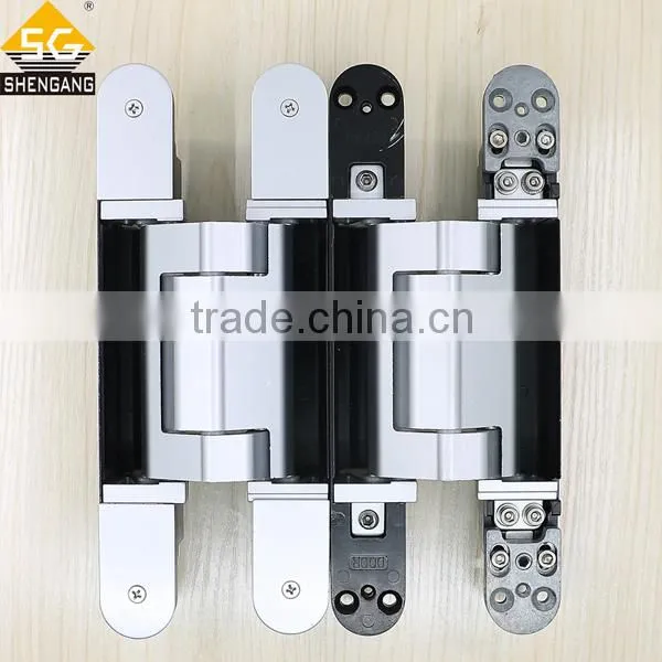 180 Degree Zinc Alloy and Aluminium Alloy Heavy Gate Concealed Hinge for Wooden Doors photo-4