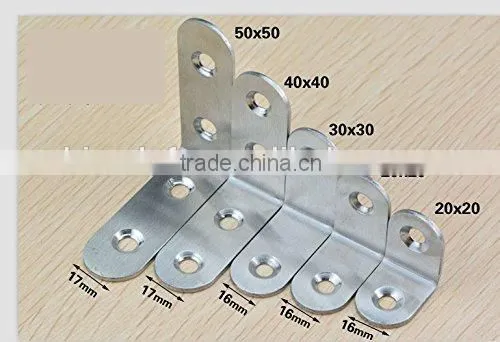 Wholesale Price With 25mmx25mm Metal Corner Brace Joint Right Angle Bracket Fastener photo-2