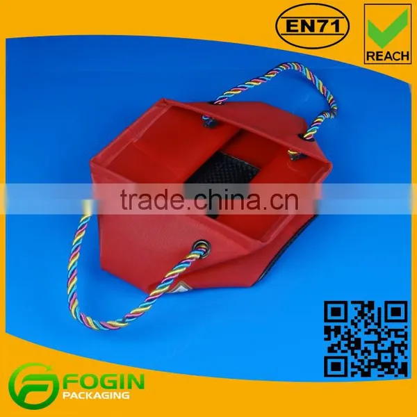 Wholesale Red Pvc Tote Bag With Handle photo-3