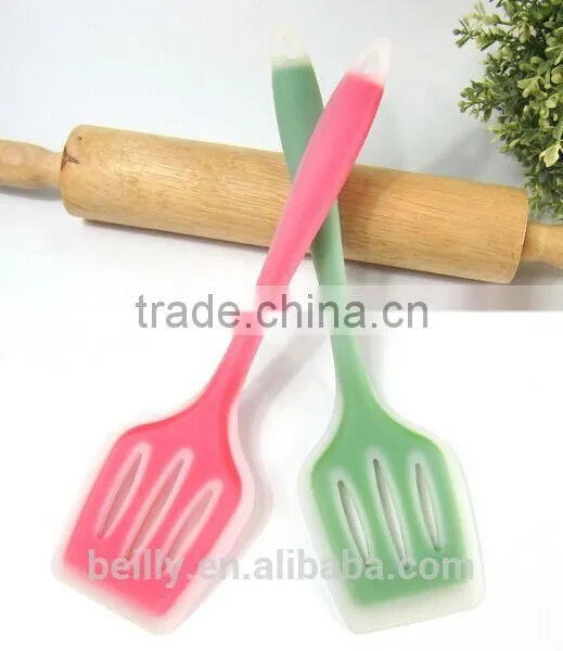5 Piece Premium Silicone Kitchen Baking Set - Spatulas, Spoons & Turner - Heat Resistant Cooking Utensil photo-3
