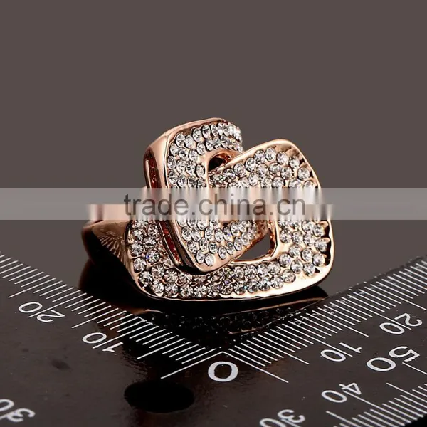 China Factory Direct Wholesale Jewelry Italian Design Love Ring photo-5