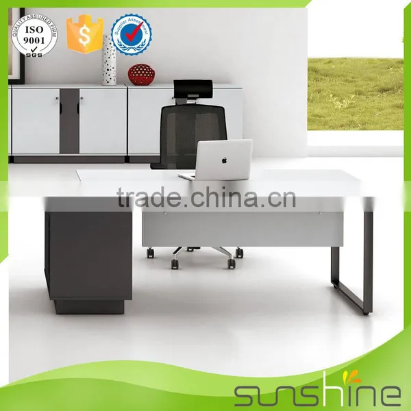 New Design Executive Wooden Manager Office Desk Furniture photo-2
