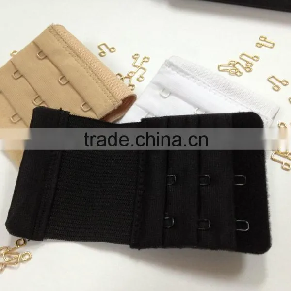 Extended Greatly Elastic Type Underwear Bra Button Extended 3 Row 3 Extend Back Button Clasp photo-4