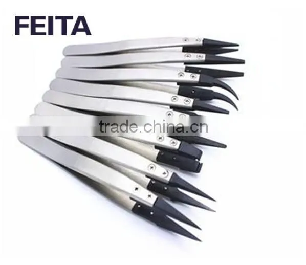 ESD Stainless Steel Replaceable Tip Tweezers/ESD Tweezers photo-2