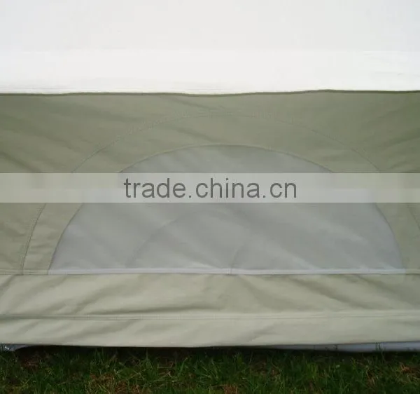 Steel Pole Material and Canvas Fabric Family Tent photo-3