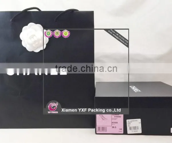 New Custom Custom Printed Shoe Gift Boxes/black Cardboard Shoe Packaging/ Wholesale Shoe Boxes photo-3