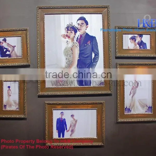 Unfinished Wooden Photo Moulding for Home Decoration photo-2