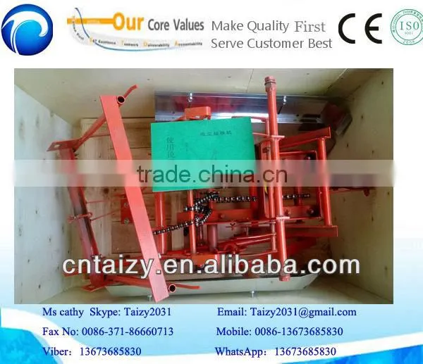 2015 hot selling and high quality manual rice transplanter