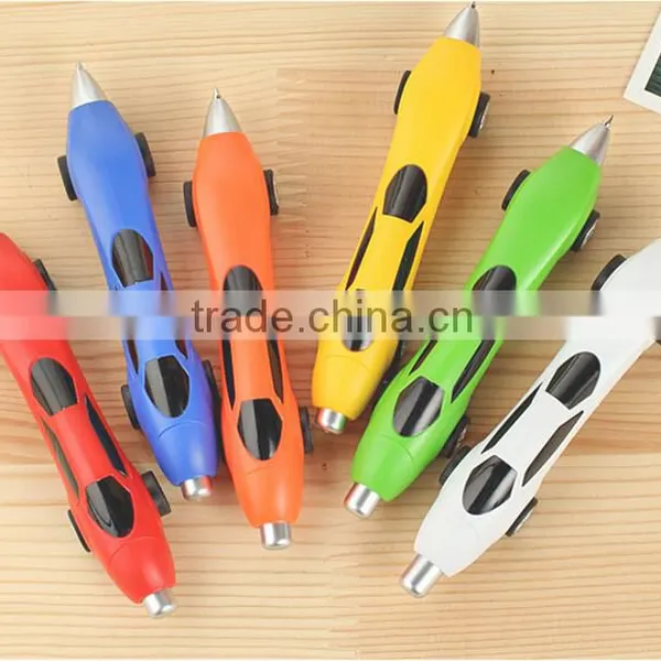 6 Colors Novelty Classic Cars Ballpoint Pens Supplies Meeting Advertising Pen photo-5