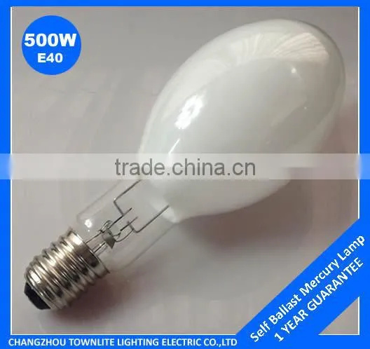 500W Self Ballast Mercury Lamp, Mercury Vapor Lamp Quality Choice photo-2