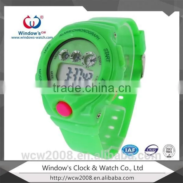 2015 Watch Factory Sport Watch Silicone Led Watch photo-2