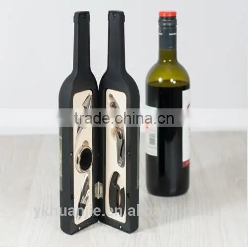 5 Piece Wine Bottle Accessory Deluxe Wine Bottle Gift Set photo-2