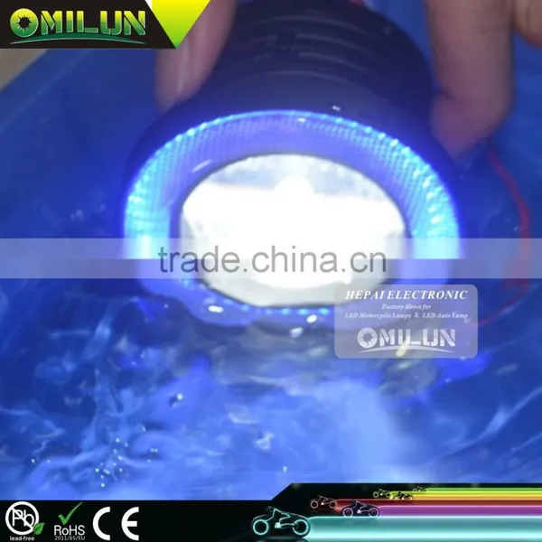2016 New Design 3inch 76mm 30W LED Fog Angel Eyes Light With Optical Glass Lens for Most of Cars photo-6
