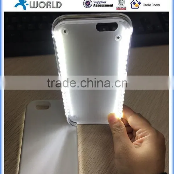 High Protective Phone Case With Led Light & Buit-in Battery Light Selfie Phone Case photo-4