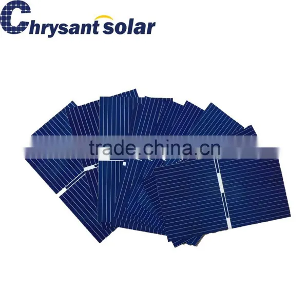 High Efficiency Small Poly Solar Cell Piece for Small Solar Panels 52*30.6mm for DIY photo-3