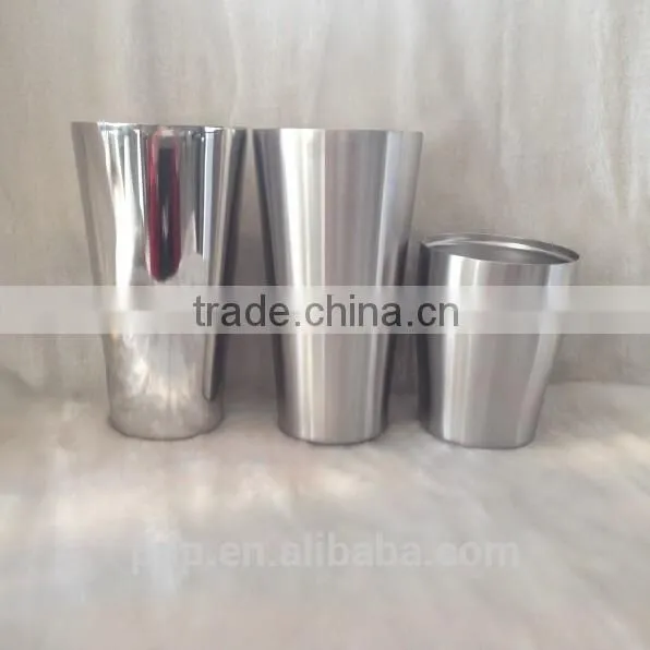 Stackable Vacuum Beer Cup/thermal Stable All Mighty Water Tumbler/ Unbreakable Stainless Steel Drinking Bottle photo-3