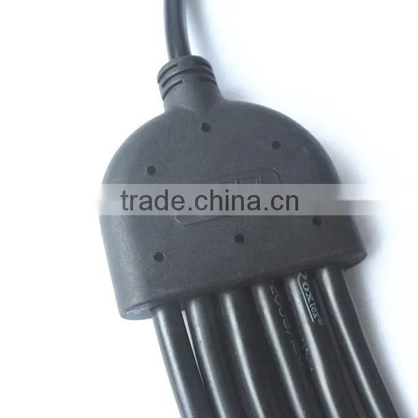 One to Six LED Light Distributor Waterproof Y Connector Wire Splitter