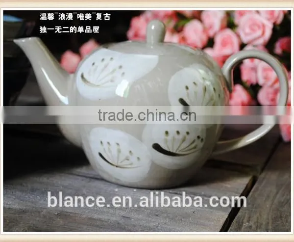 Ceramic Vintage Tea Pot With Painting photo-2