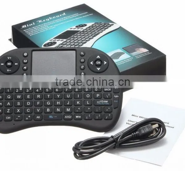 Portable 2.4G Remote Control i8 Wireless Mini Keyboard photo-3