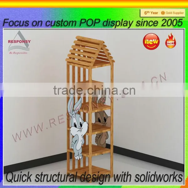 Nice Design Customized Stuffed Plush Toys Display Shelf photo-4