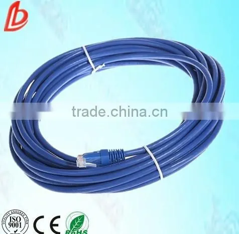 High Speed CCA/CCS/Pure Copper 24AWG UTP RJ45 Cat5e Patch Cords,cat5 Network Cable photo-3