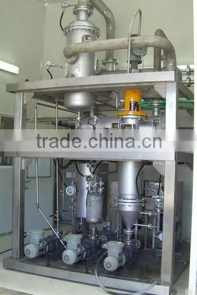 bunker oil separator machine to separate high water