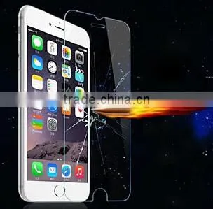 Crystal Clear Explosion-proof 0.33mm Tempered Glass Anti Shock Screen Protector for Iphone 6