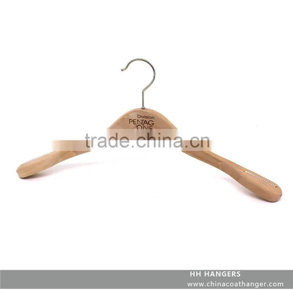 Wide Shoulder Garment Hanger for Skirt, Suit , Clothes Hanger for Jacket, Wooden Hanger for Closet, Display photo-2