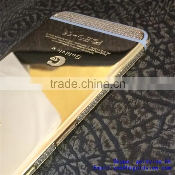 Luxury Housing for Iphone 6 24k Shiny Gold Edition(mirror Gold Housing) photo-2