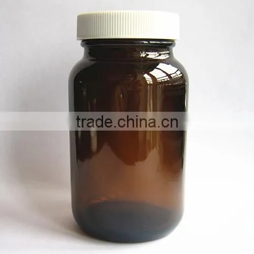 150ml Amber Wide Mouth Glass Bottle for Tablet
