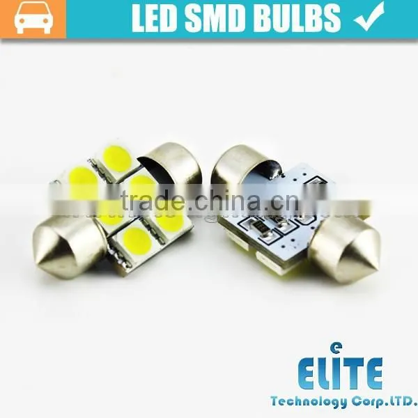 31mm 6SMD 5050 Led Festoon Lighting Led Auto Dome Light Bulb photo-2