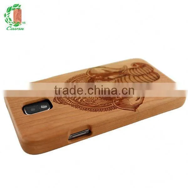 High Quality Leather Wood For Samsung Galaxy S4 Mobile Phone Case J2 photo-6
