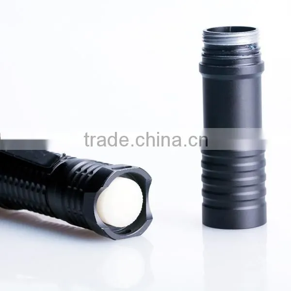 Removable 1AA or 2AA Batteries Powered High Power XP-E R2 LED Torch Light photo-3