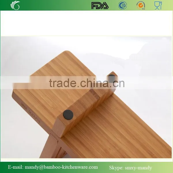 Simple Bamboo Knife Block With Collapsible Design photo-4