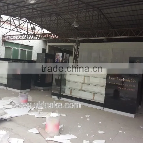 Hot Sale Mall Hair Kiosk | Hair Booth Design | Hair Extension Kiosk for Sale photo-6