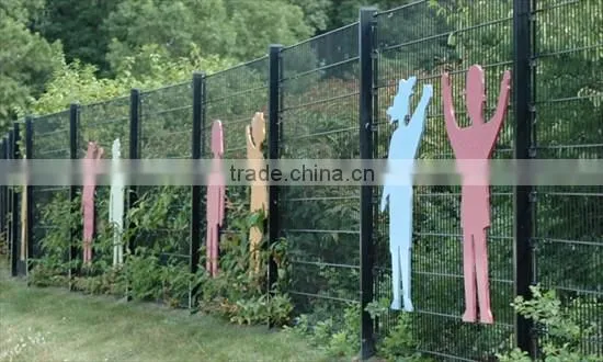 Easy Install Top Quality Europe Popular Garden Fence Panels, Cheap Wire Fence Panels, Decorative Garden Fence Panels