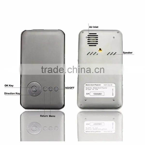 DLP02 Cheap Mini Projector Android 4.4 With Built-in Speaker Full HD 1080P photo-4