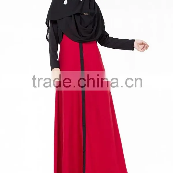 Modern Muslim Abaya Dress Islamic Hot Selling Kaftan Abaya for Muslim Women photo-4