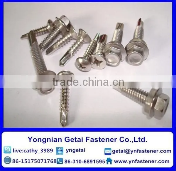 Self-drilling and Tapping Screws With Hexalobular Socket Pan/ Countersunk/ Raised Countersunk Head photo-6