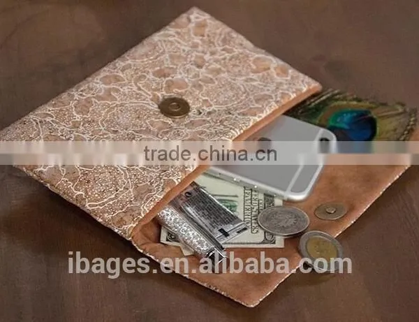 Wholesale Nature Cork Leather Coin Bag( C210) photo-2